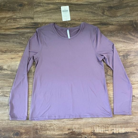 FABLETICS Phoenix Lite Long sleeve Activewear Top in Thistle Purple XXL NWT - Picture 3 of 11